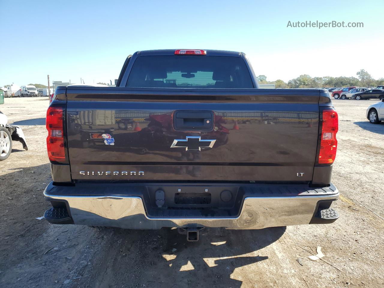 2015 Chevrolet Silverado K1500 Lt Gray vin: 3GCUKREC0FG513241