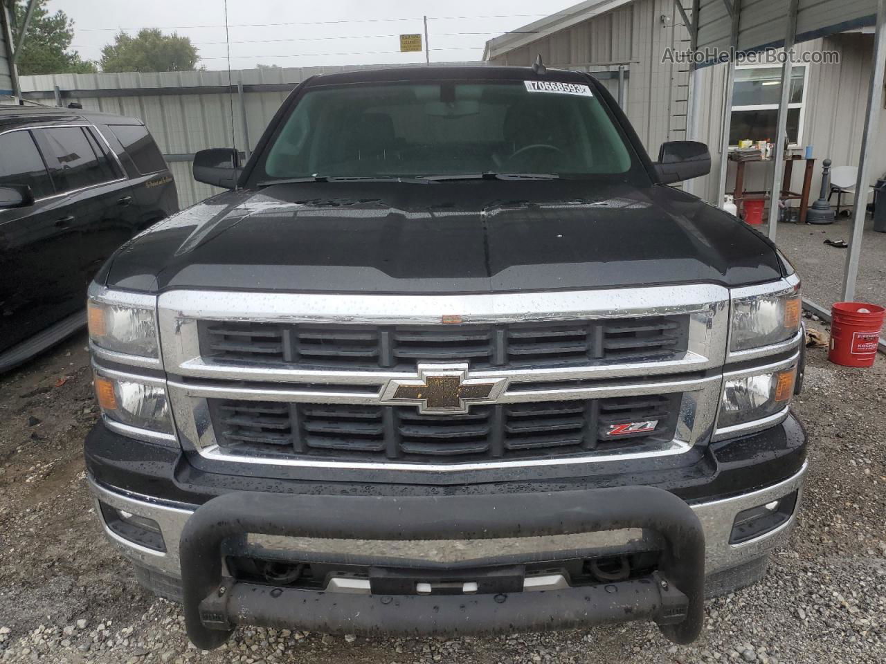 2015 Chevrolet Silverado K1500 Lt Black vin: 3GCUKREC0FG536793