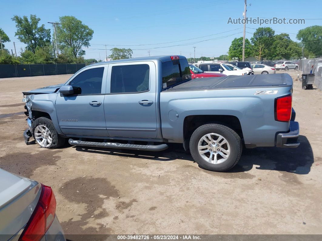 2016 Chevrolet Silverado 1500 1lt Light Blue vin: 3GCUKREC0GG137271