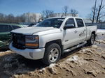 2016 Chevrolet Silverado K1500 Lt White vin: 3GCUKREC0GG370857