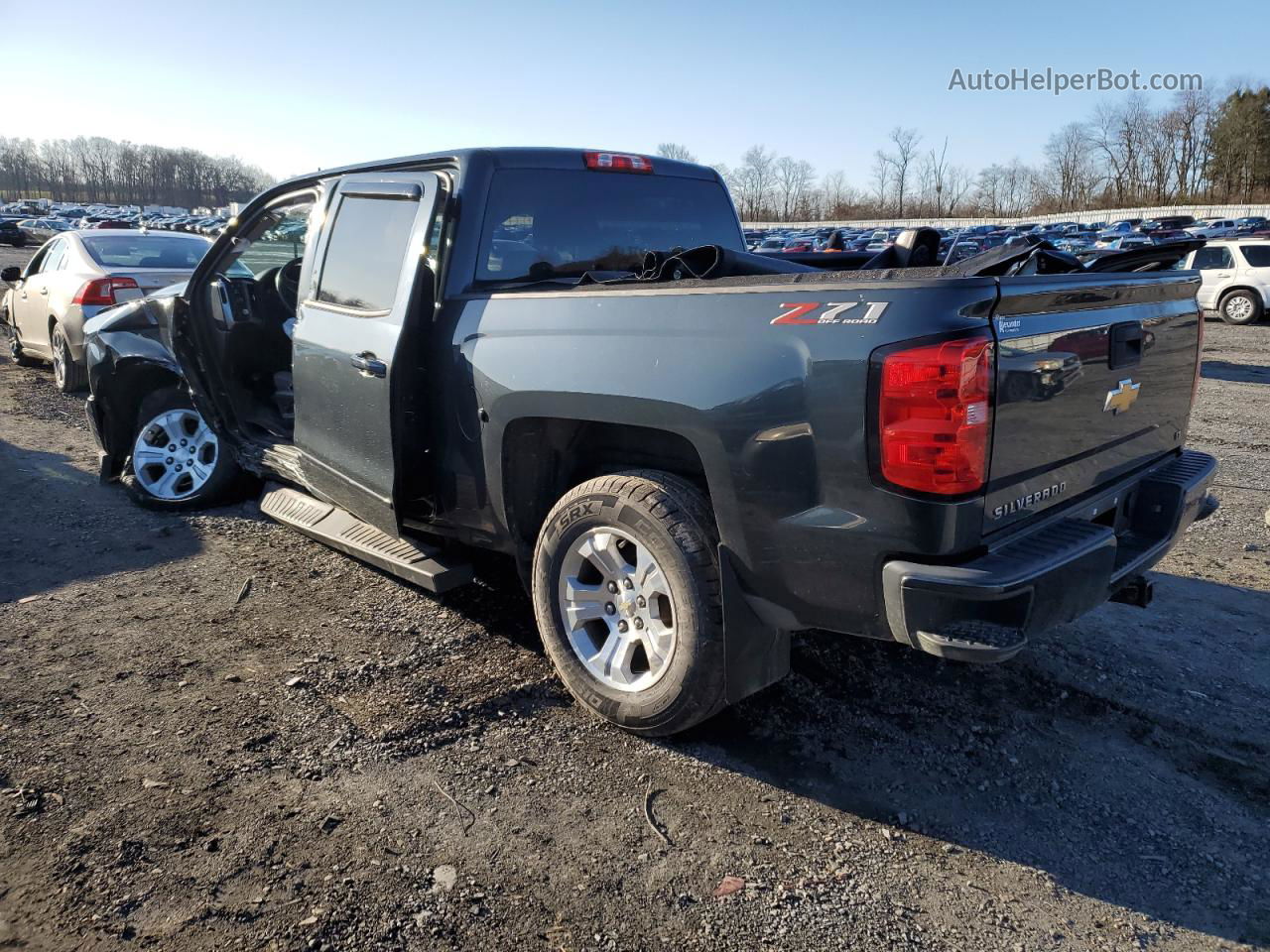 2018 Chevrolet Silverado K1500 Lt Teal vin: 3GCUKREC0JG371823