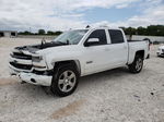 2018 Chevrolet Silverado K1500 Lt White vin: 3GCUKREC0JG584674