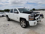 2018 Chevrolet Silverado K1500 Lt White vin: 3GCUKREC0JG584674