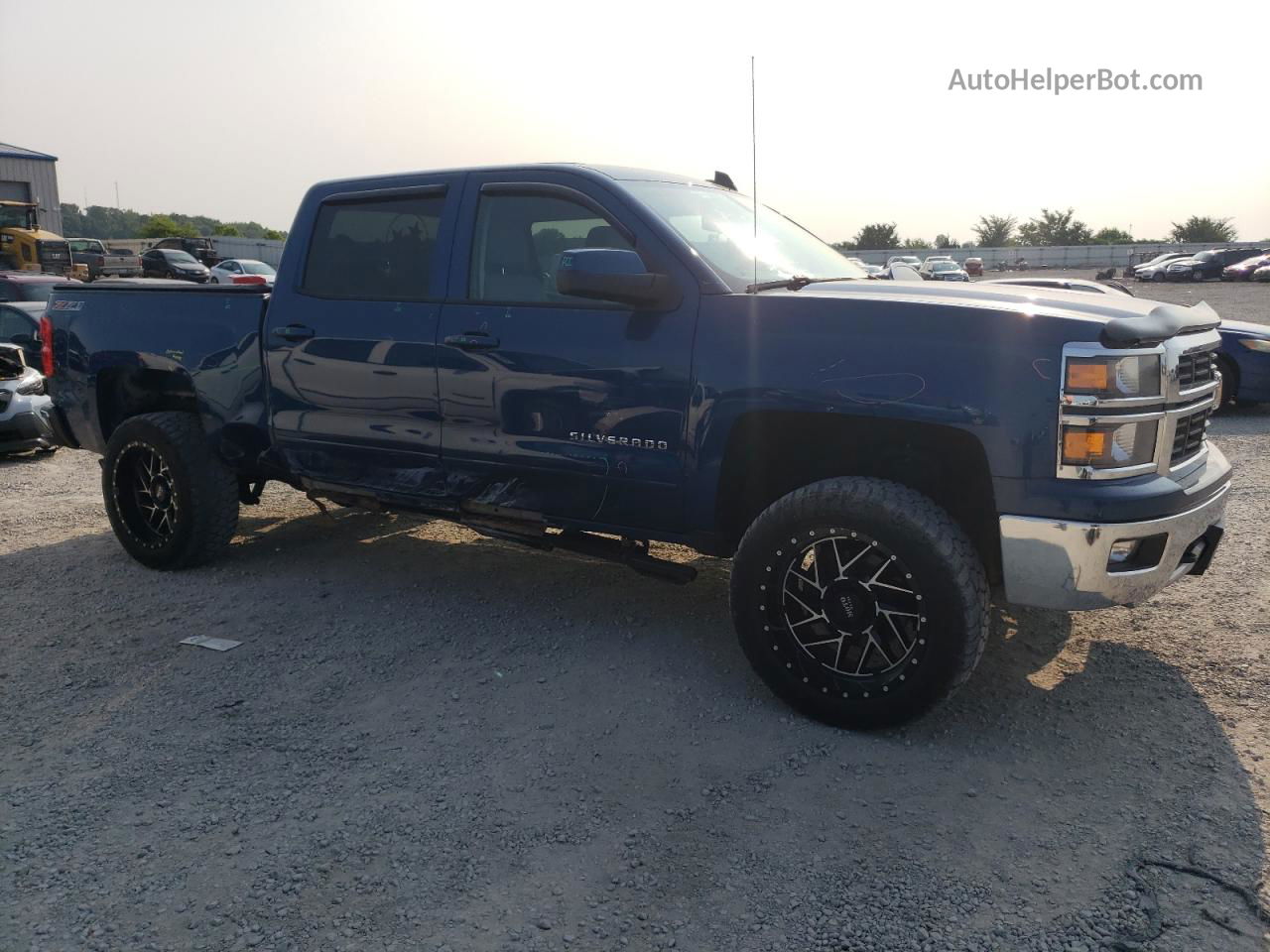 2015 Chevrolet Silverado K1500 Lt Синий vin: 3GCUKREC1FG203308