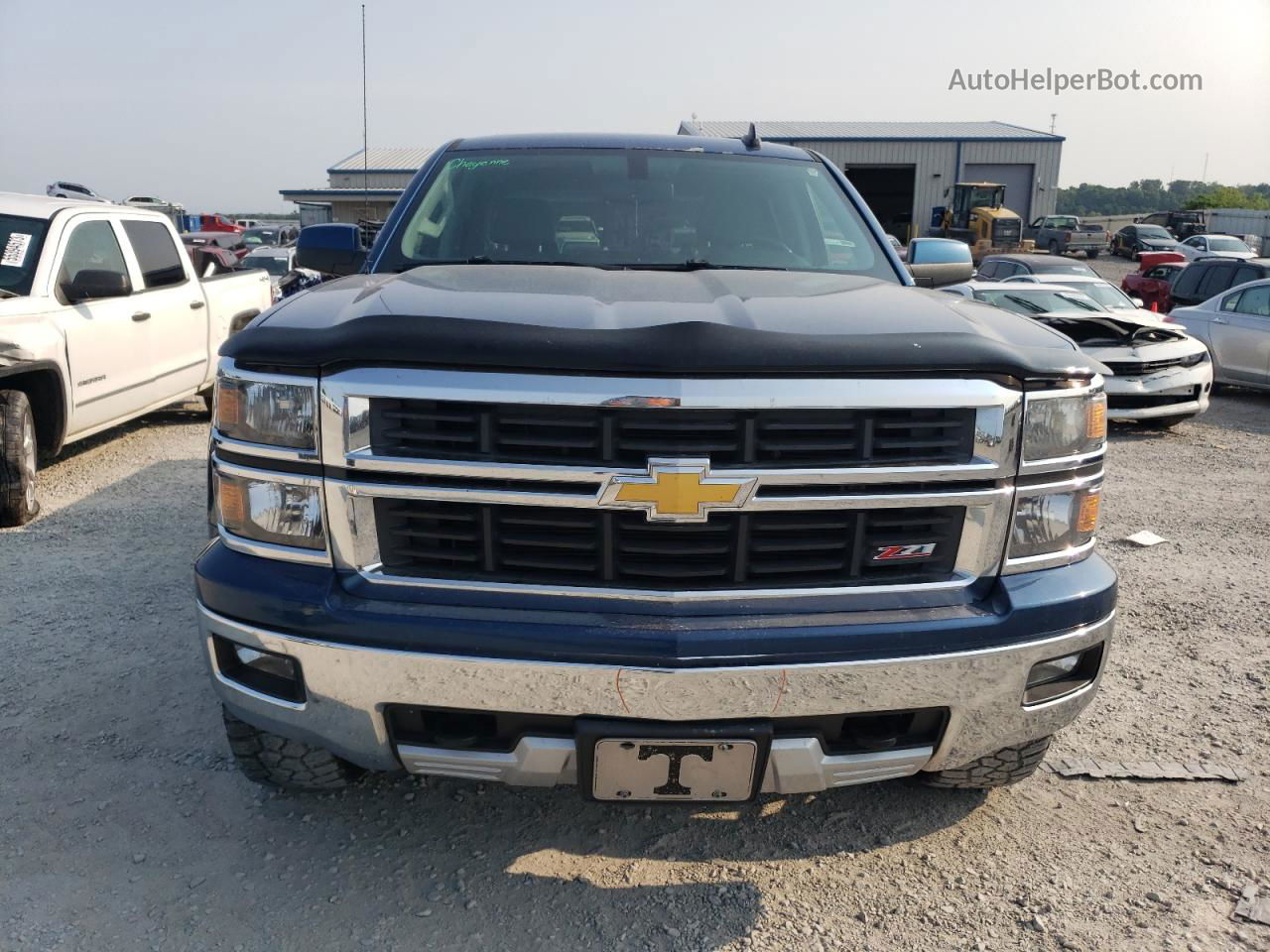 2015 Chevrolet Silverado K1500 Lt Синий vin: 3GCUKREC1FG203308