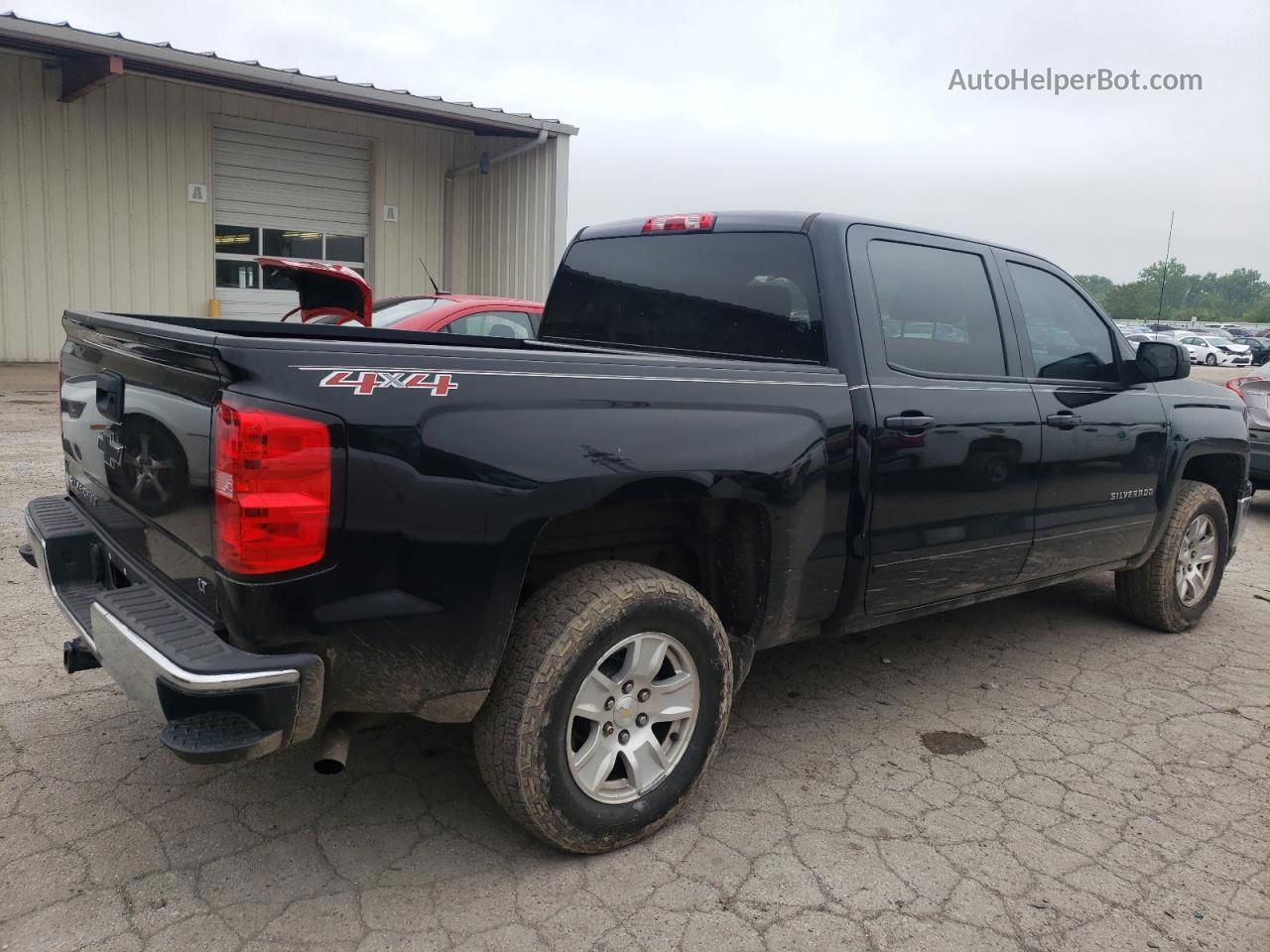 2015 Chevrolet Silverado K1500 Lt Black vin: 3GCUKREC1FG280616