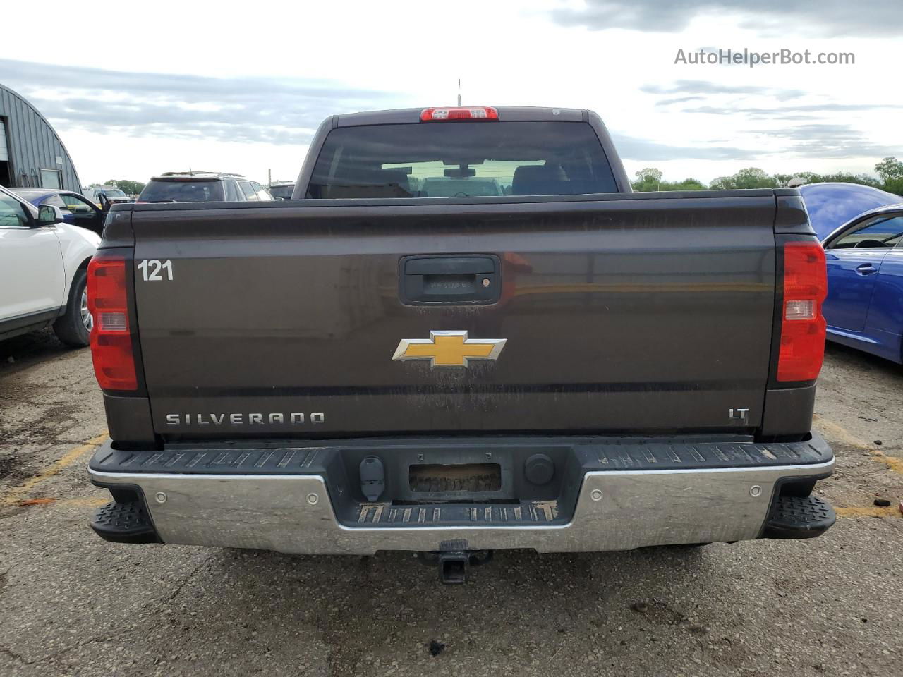 2015 Chevrolet Silverado K1500 Lt Charcoal vin: 3GCUKREC1FG302906