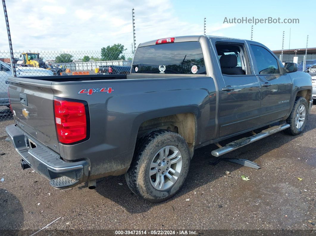 2015 Chevrolet Silverado 1500 1lt Gray vin: 3GCUKREC1FG330415