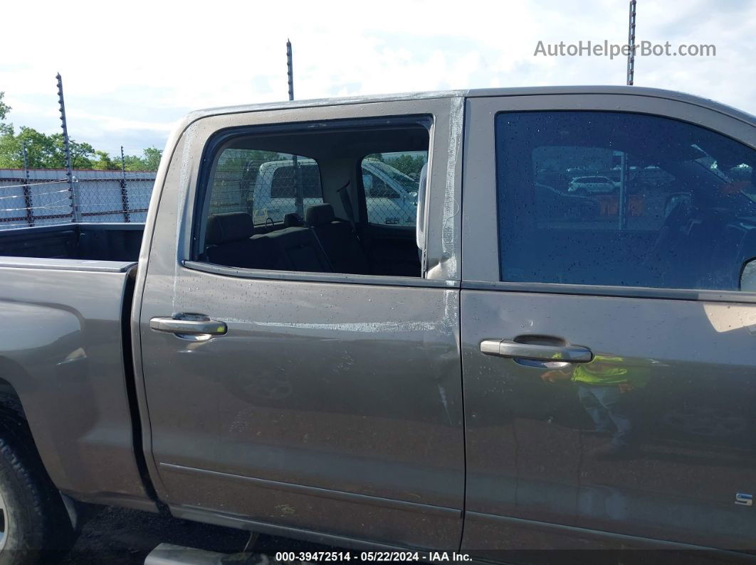 2015 Chevrolet Silverado 1500 1lt Gray vin: 3GCUKREC1FG330415