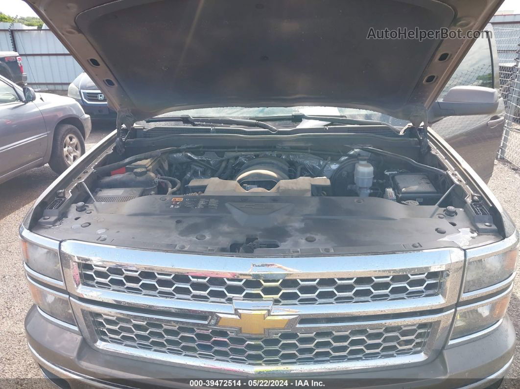 2015 Chevrolet Silverado 1500 1lt Gray vin: 3GCUKREC1FG330415