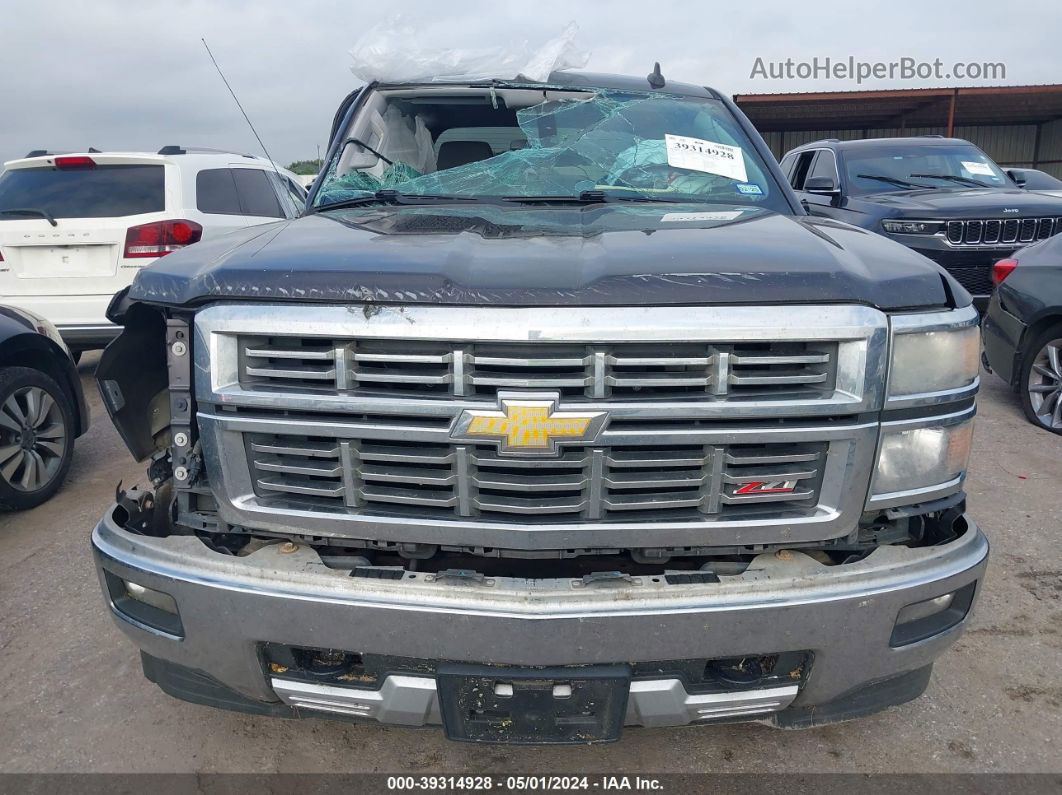 2015 Chevrolet Silverado 1500 2lt Gray vin: 3GCUKREC1FG397239