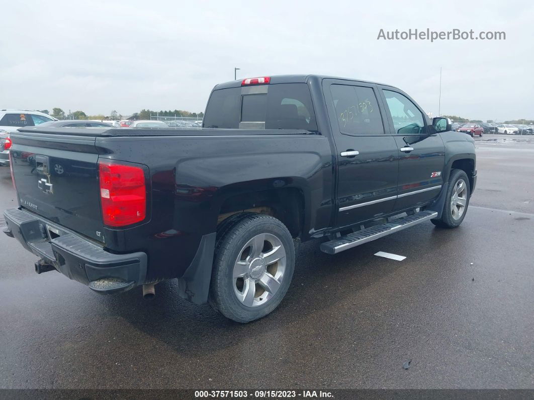 2015 Chevrolet Silverado 1500 Lt Black vin: 3GCUKREC1FG473400