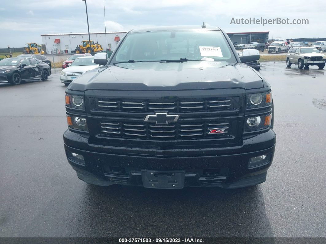 2015 Chevrolet Silverado 1500 Lt Black vin: 3GCUKREC1FG473400