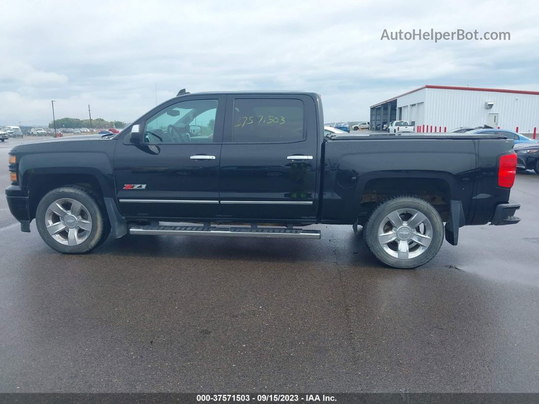 2015 Chevrolet Silverado 1500 Lt Black vin: 3GCUKREC1FG473400