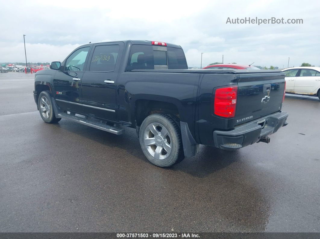 2015 Chevrolet Silverado 1500 Lt Black vin: 3GCUKREC1FG473400