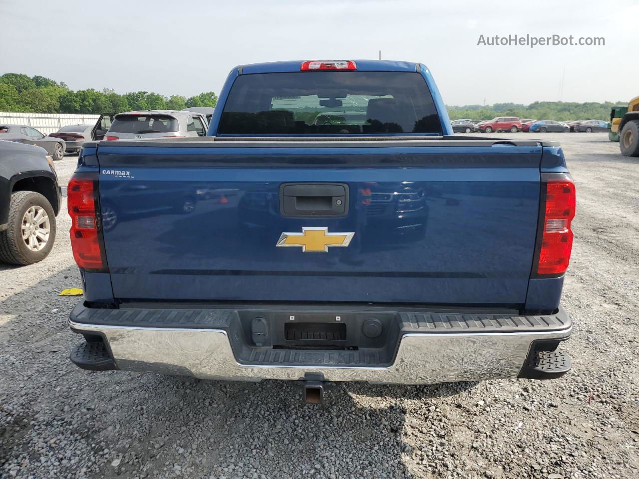 2015 Chevrolet Silverado K1500 Lt Blue vin: 3GCUKREC1FG530551