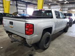 2016 Chevrolet Silverado K1500 Lt Silver vin: 3GCUKREC1GG350035