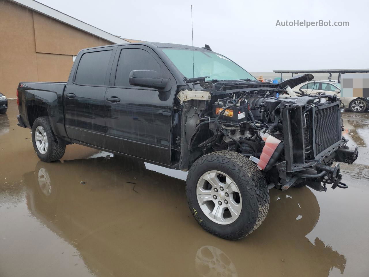 2018 Chevrolet Silverado K1500 Lt Черный vin: 3GCUKREC1JG193274