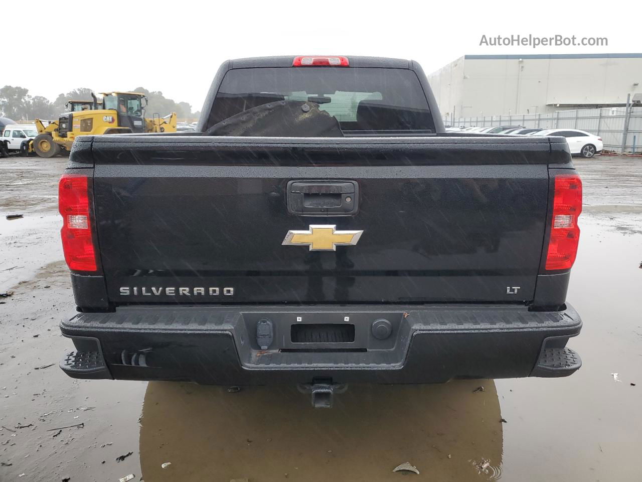 2018 Chevrolet Silverado K1500 Lt Black vin: 3GCUKREC1JG193274