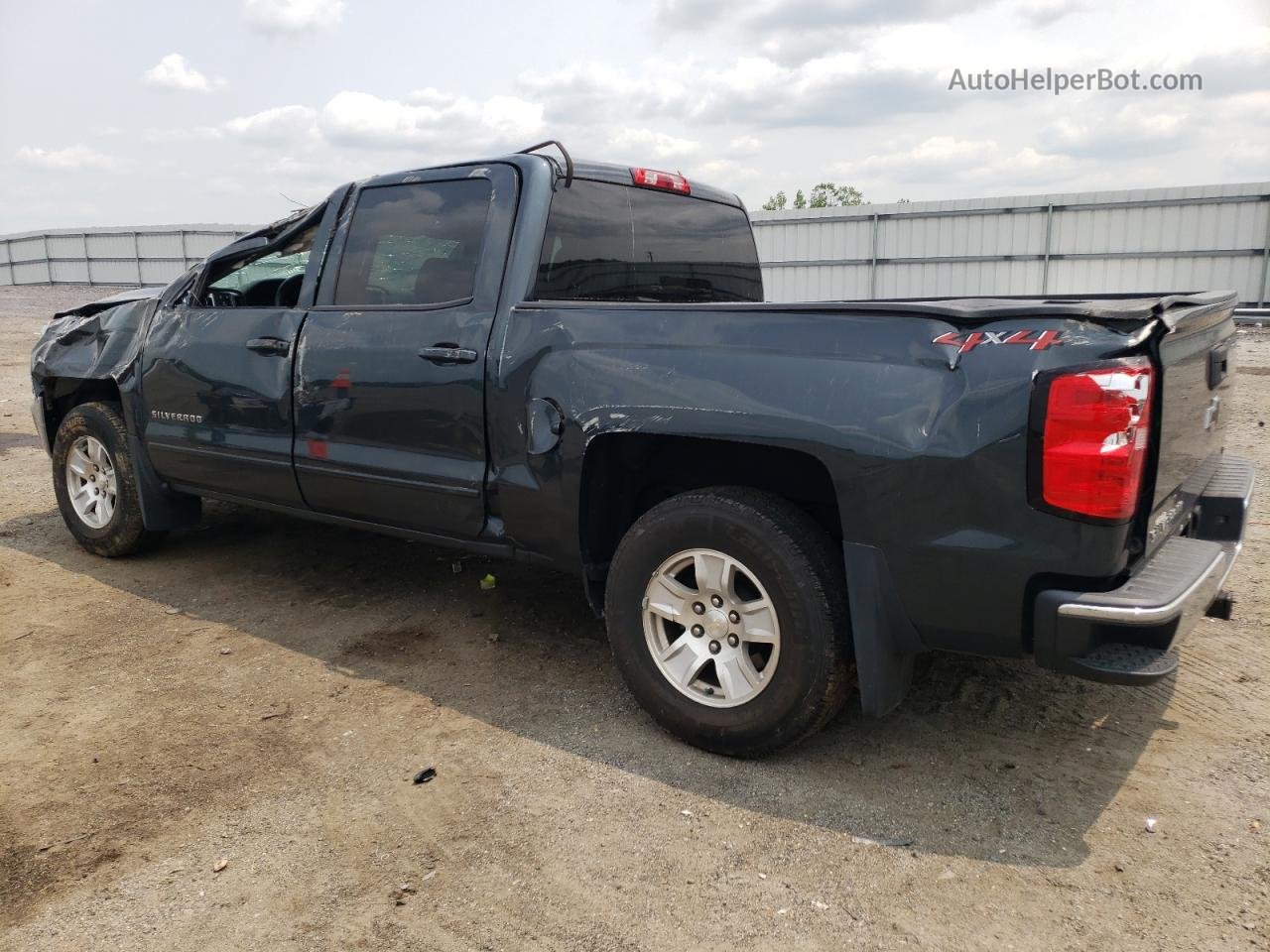 2018 Chevrolet Silverado K1500 Lt Серый vin: 3GCUKREC1JG423802