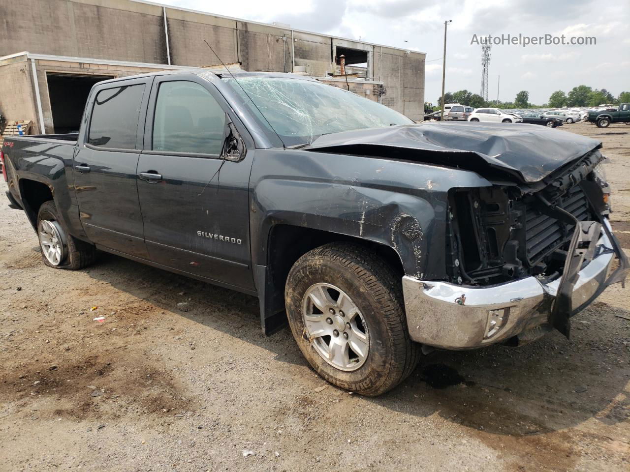 2018 Chevrolet Silverado K1500 Lt Gray vin: 3GCUKREC1JG423802