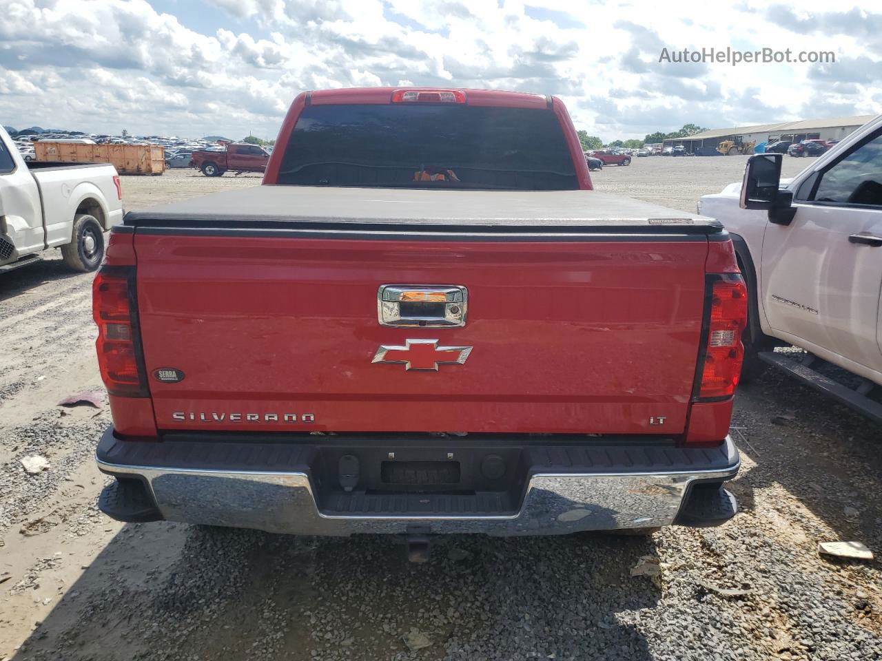 2015 Chevrolet Silverado K1500 Lt Red vin: 3GCUKREC2FG131650