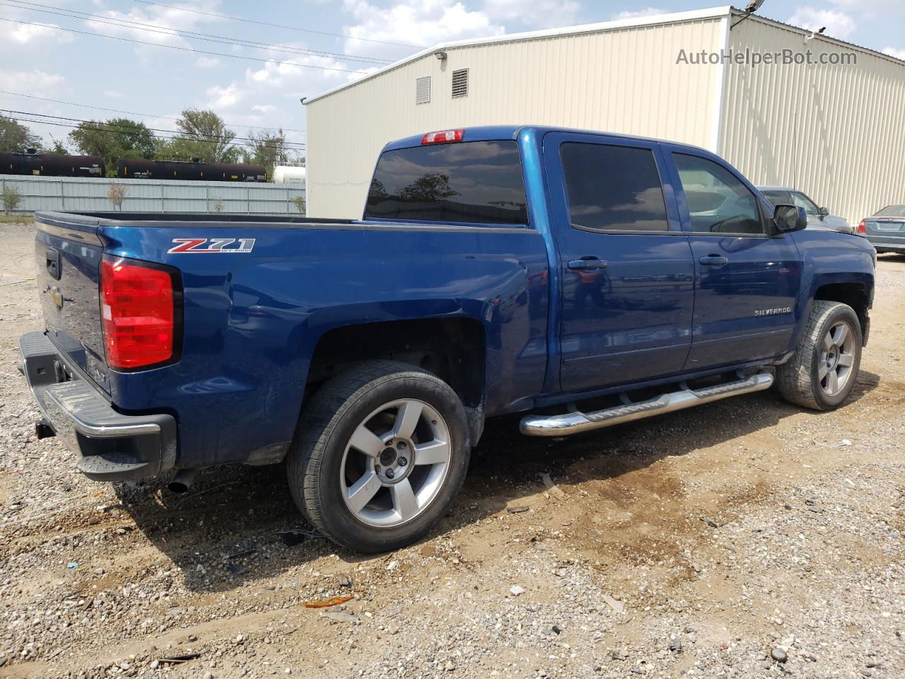 2015 Chevrolet Silverado K1500 Lt Blue vin: 3GCUKREC2FG224409