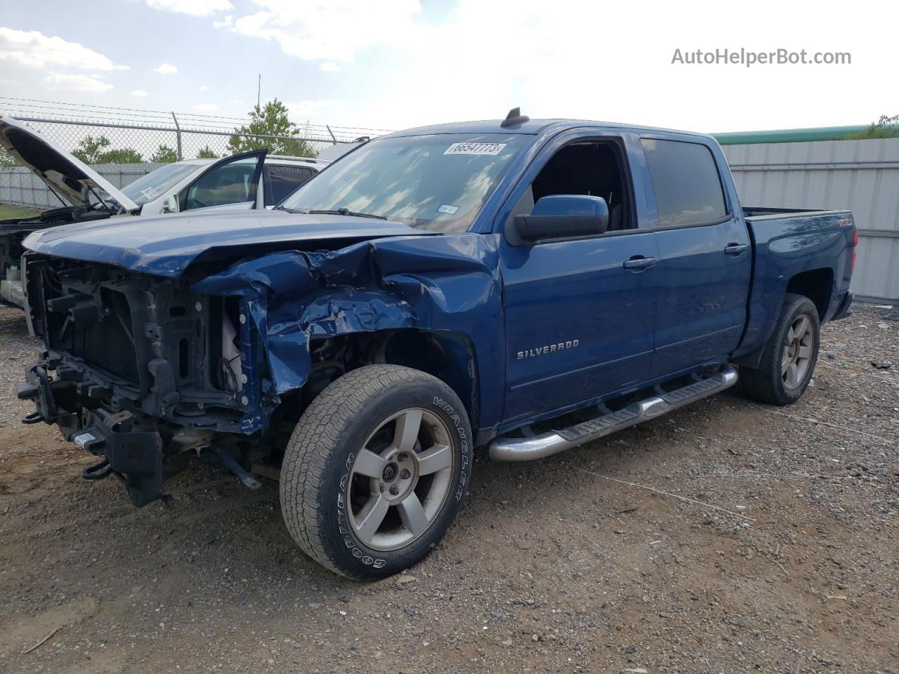 2015 Chevrolet Silverado K1500 Lt Blue vin: 3GCUKREC2FG224409