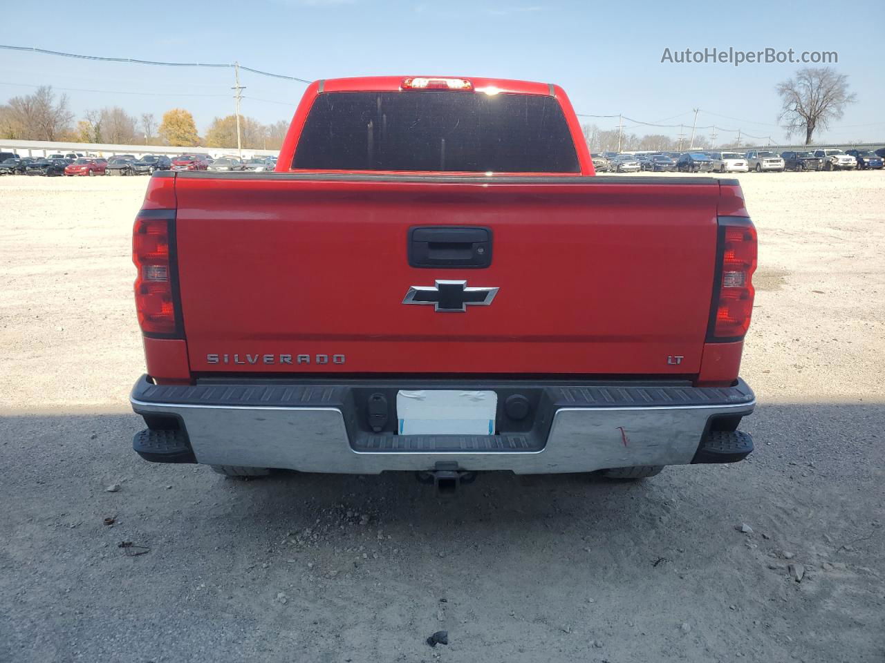 2016 Chevrolet Silverado K1500 Lt Red vin: 3GCUKREC2GG120889