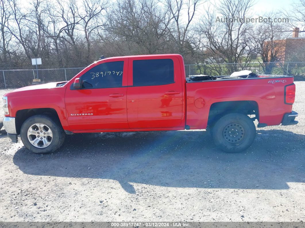 2016 Chevrolet Silverado 1500 1lt Red vin: 3GCUKREC2GG219793