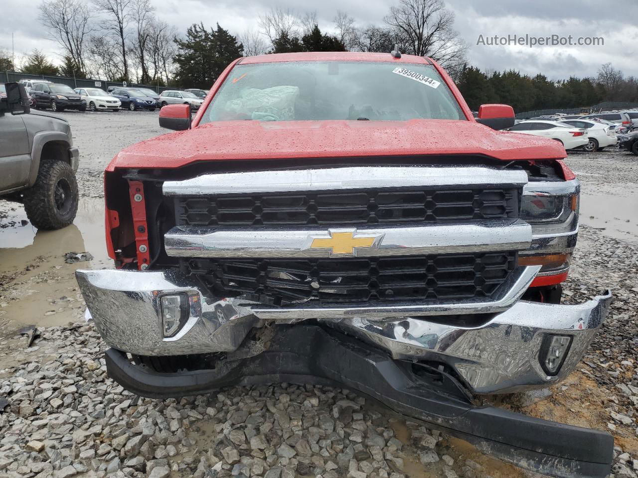 2016 Chevrolet Silverado K1500 Lt Red vin: 3GCUKREC2GG244063