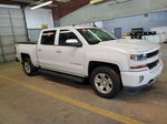 2018 Chevrolet Silverado K1500 Lt White vin: 3GCUKREC2JG142852