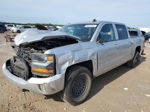 2018 Chevrolet Silverado K1500 Lt Silver vin: 3GCUKREC2JG308285