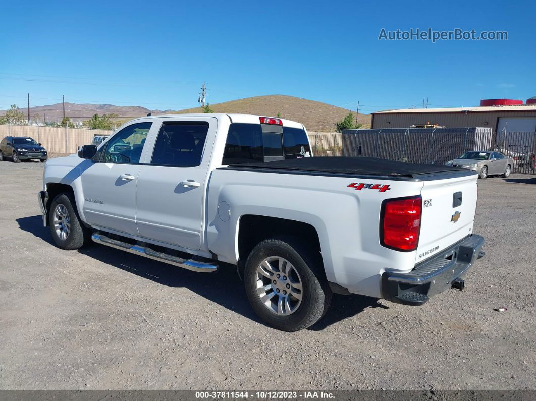 2018 Chevrolet Silverado 1500 1lt White vin: 3GCUKREC2JG341531