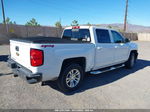 2018 Chevrolet Silverado 1500 1lt White vin: 3GCUKREC2JG341531