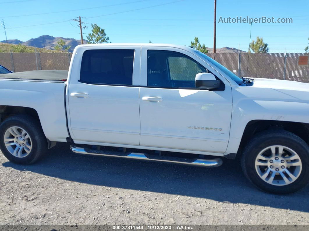 2018 Chevrolet Silverado 1500 1lt White vin: 3GCUKREC2JG341531