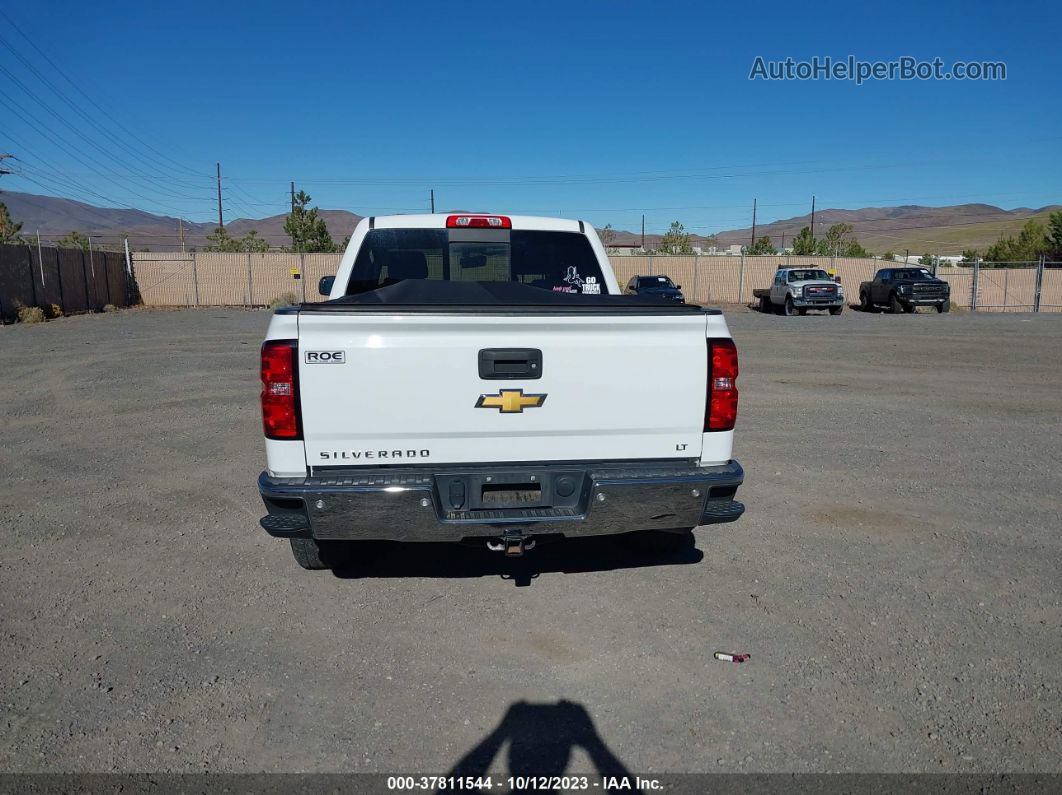 2018 Chevrolet Silverado 1500 1lt White vin: 3GCUKREC2JG341531