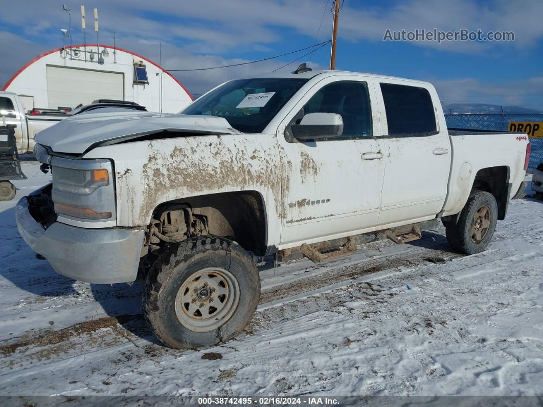 2016 Chevrolet Silverado 1500 1lt/2lt White vin: 3GCUKREC3GG207197