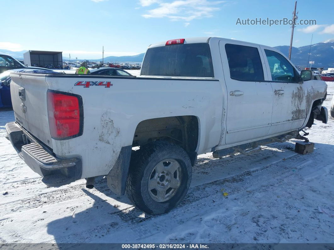 2016 Chevrolet Silverado 1500 1lt/2lt White vin: 3GCUKREC3GG207197