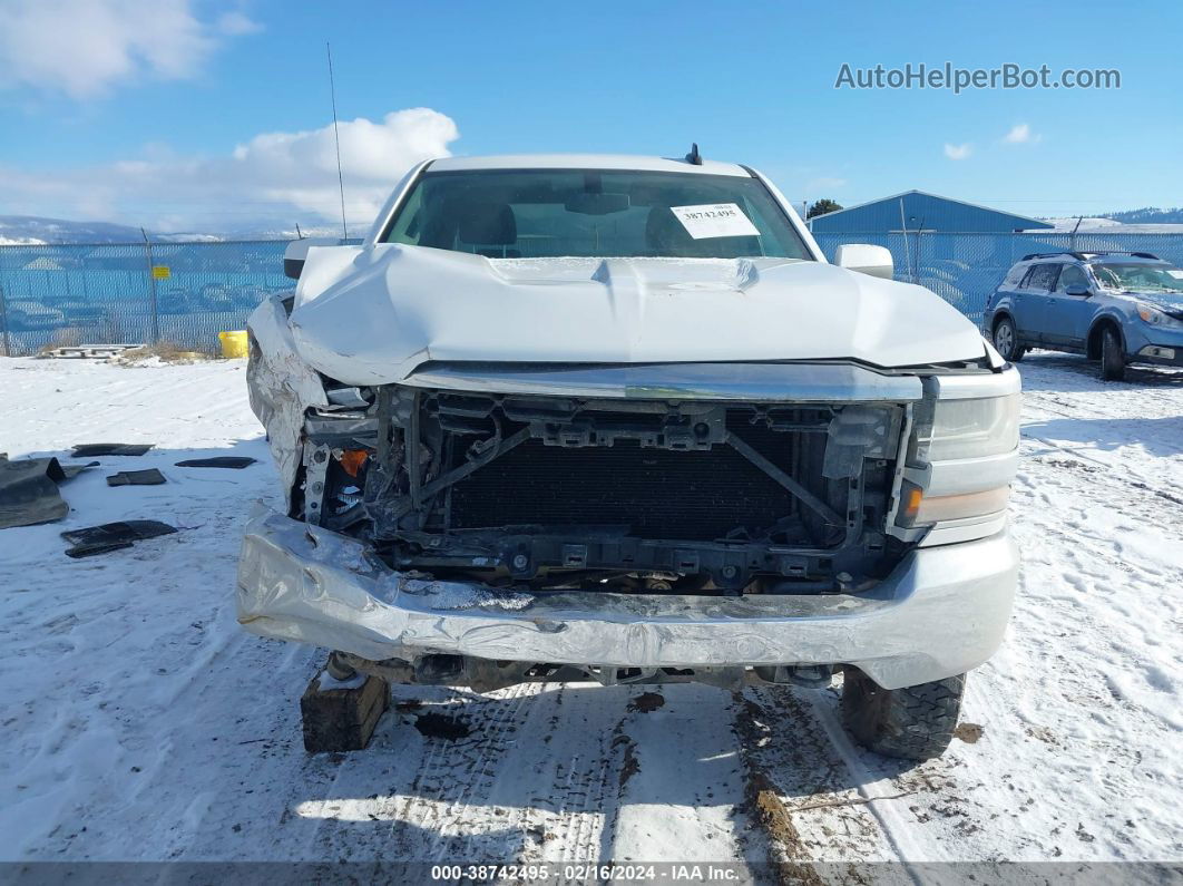 2016 Chevrolet Silverado 1500 1lt/2lt White vin: 3GCUKREC3GG207197