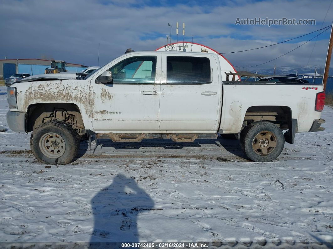 2016 Chevrolet Silverado 1500 1lt/2lt White vin: 3GCUKREC3GG207197