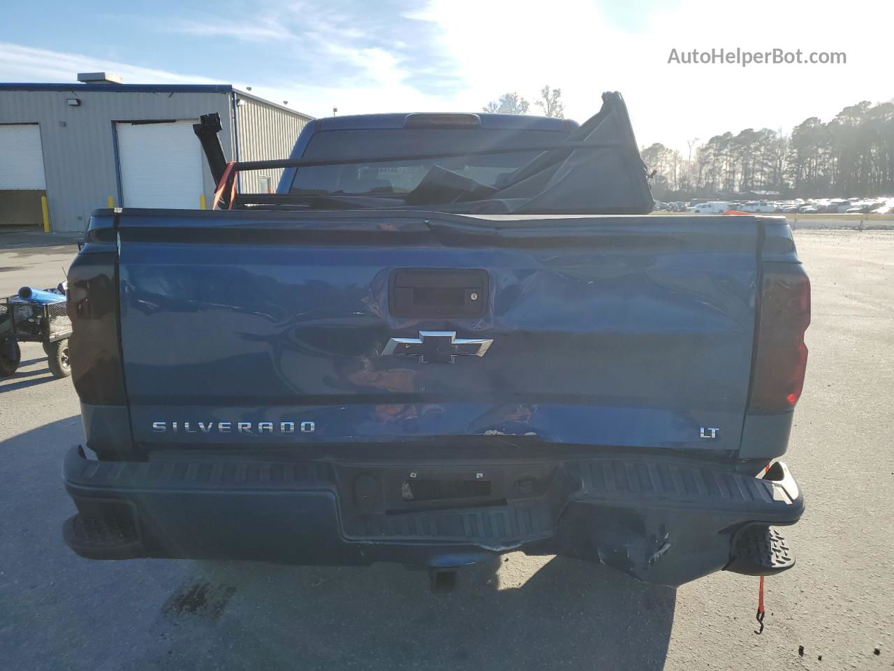 2016 Chevrolet Silverado K1500 Lt Blue vin: 3GCUKREC3GG295393