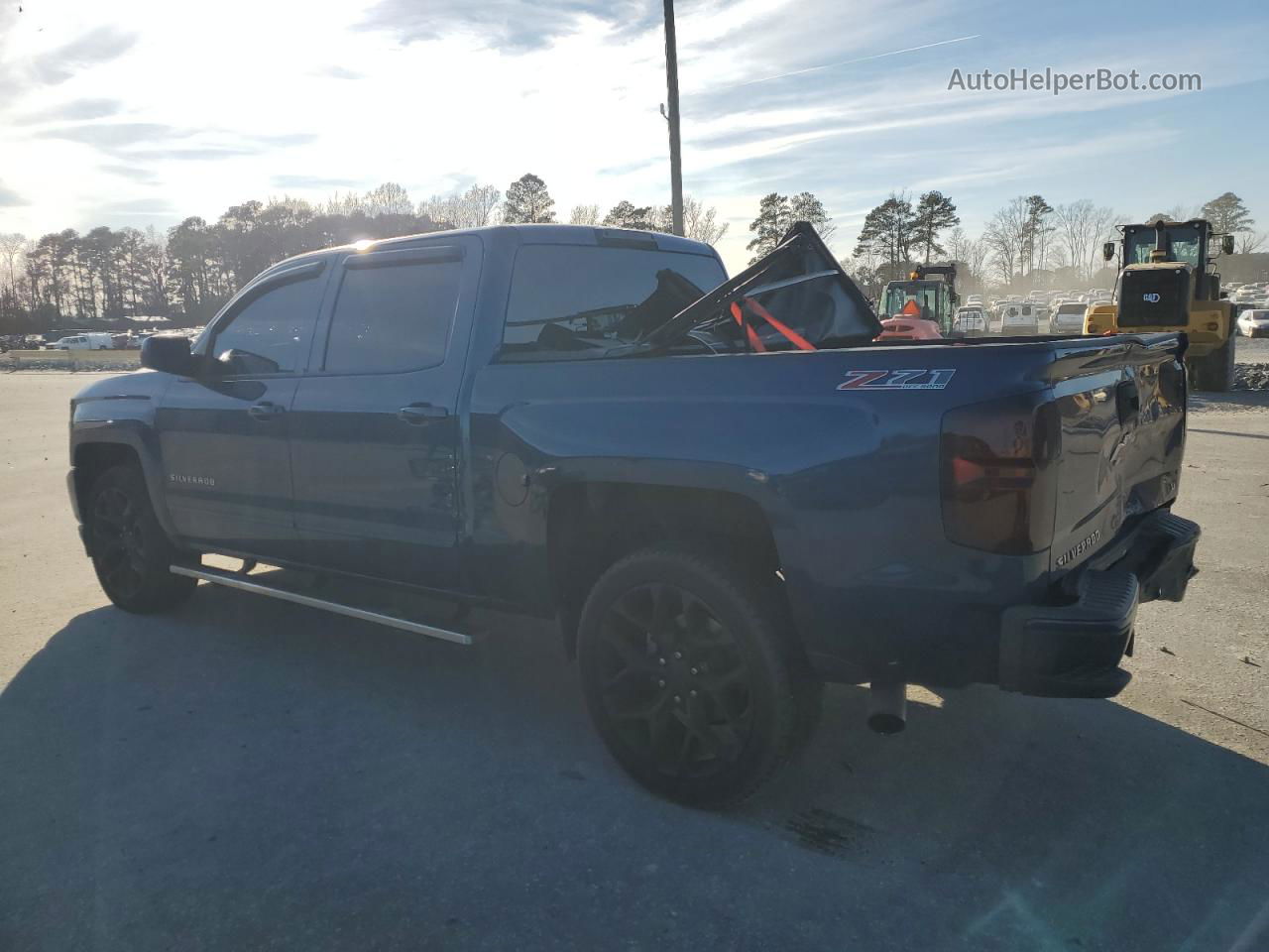 2016 Chevrolet Silverado K1500 Lt Blue vin: 3GCUKREC3GG295393