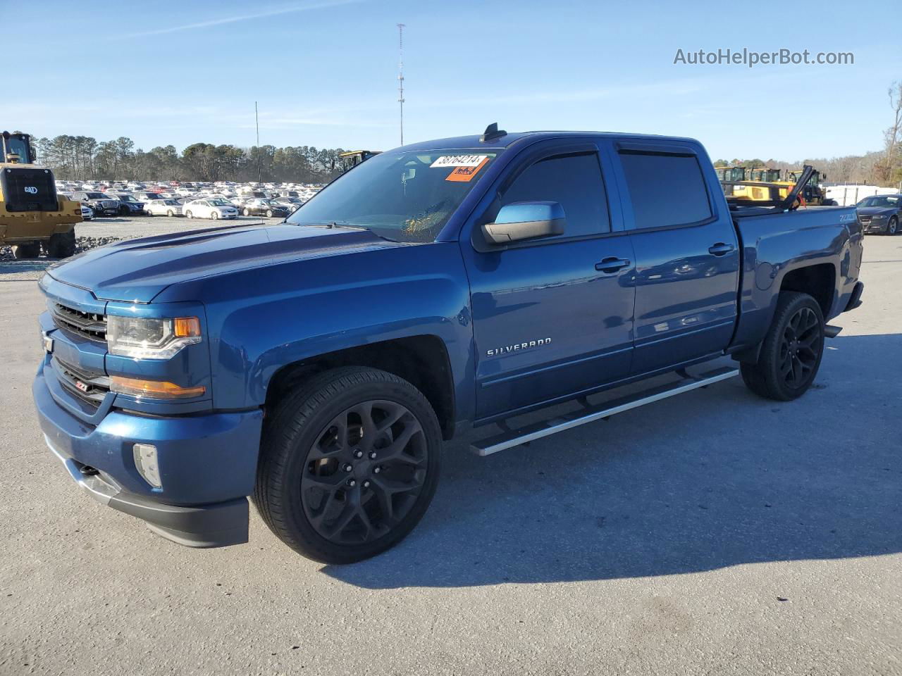 2016 Chevrolet Silverado K1500 Lt Синий vin: 3GCUKREC3GG295393