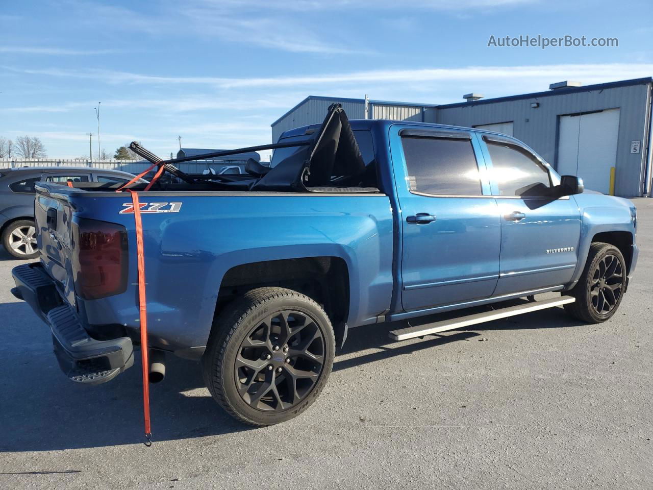 2016 Chevrolet Silverado K1500 Lt Blue vin: 3GCUKREC3GG295393