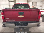 2018 Chevrolet Silverado 1500 1lt Red vin: 3GCUKREC3JG300146