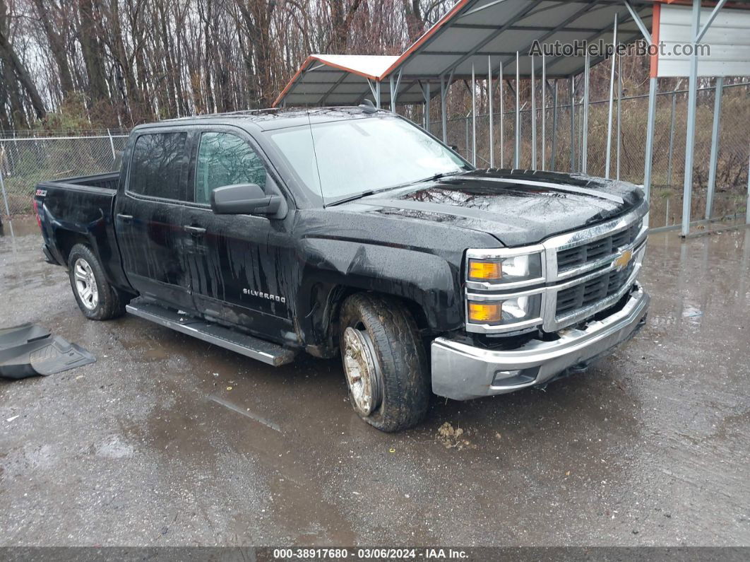 2015 Chevrolet Silverado 1500 2lt Black vin: 3GCUKREC4FG330747