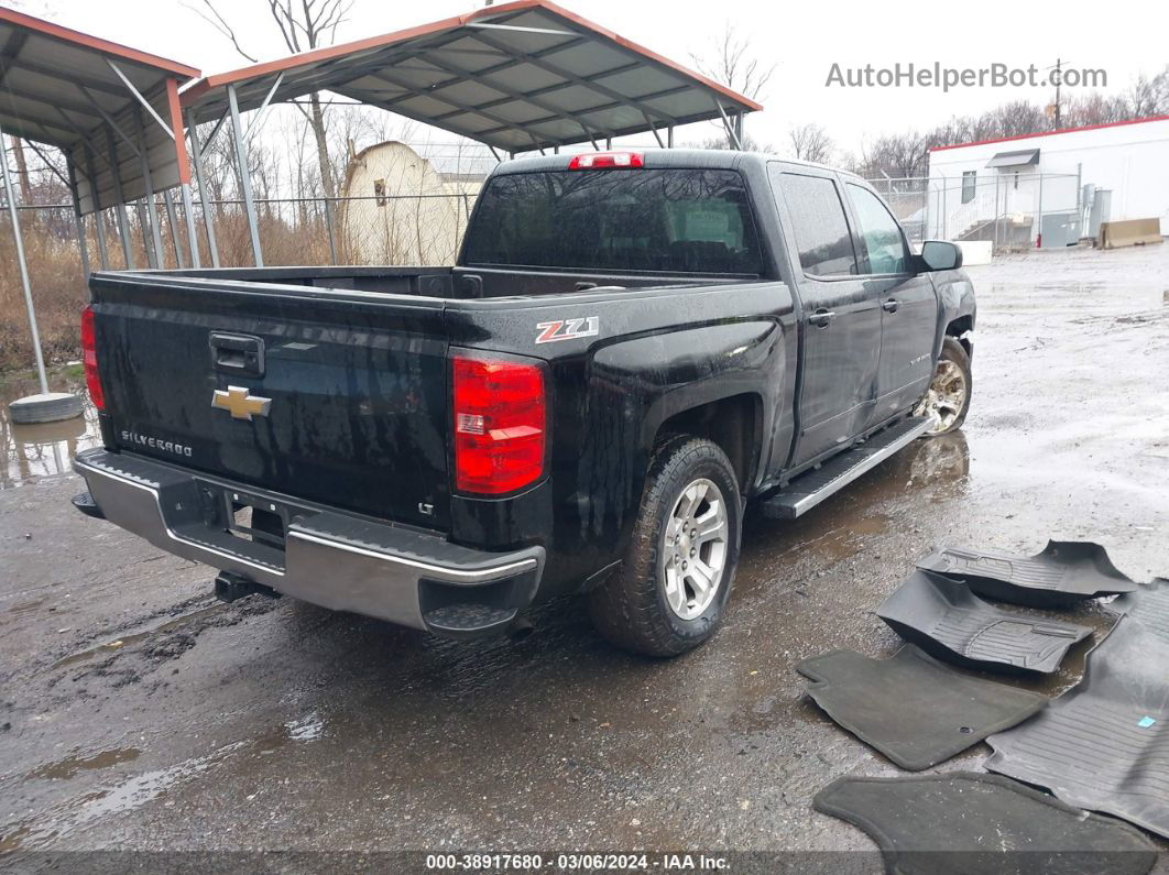 2015 Chevrolet Silverado 1500 2lt Black vin: 3GCUKREC4FG330747