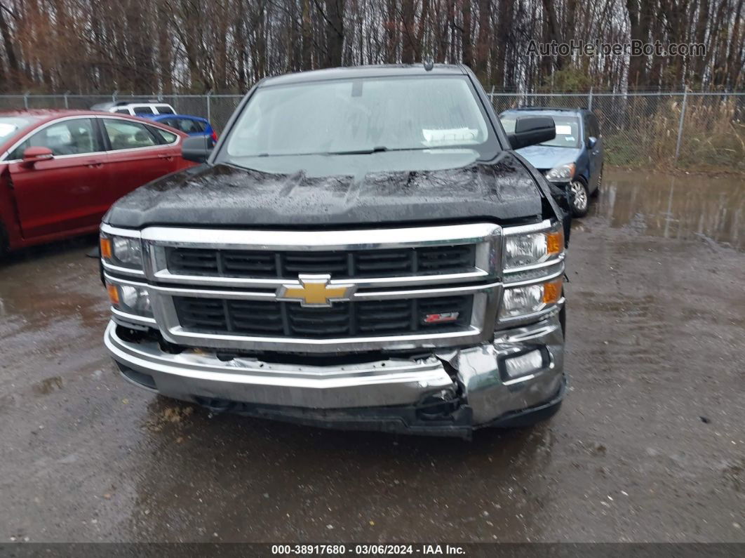 2015 Chevrolet Silverado 1500 2lt Black vin: 3GCUKREC4FG330747