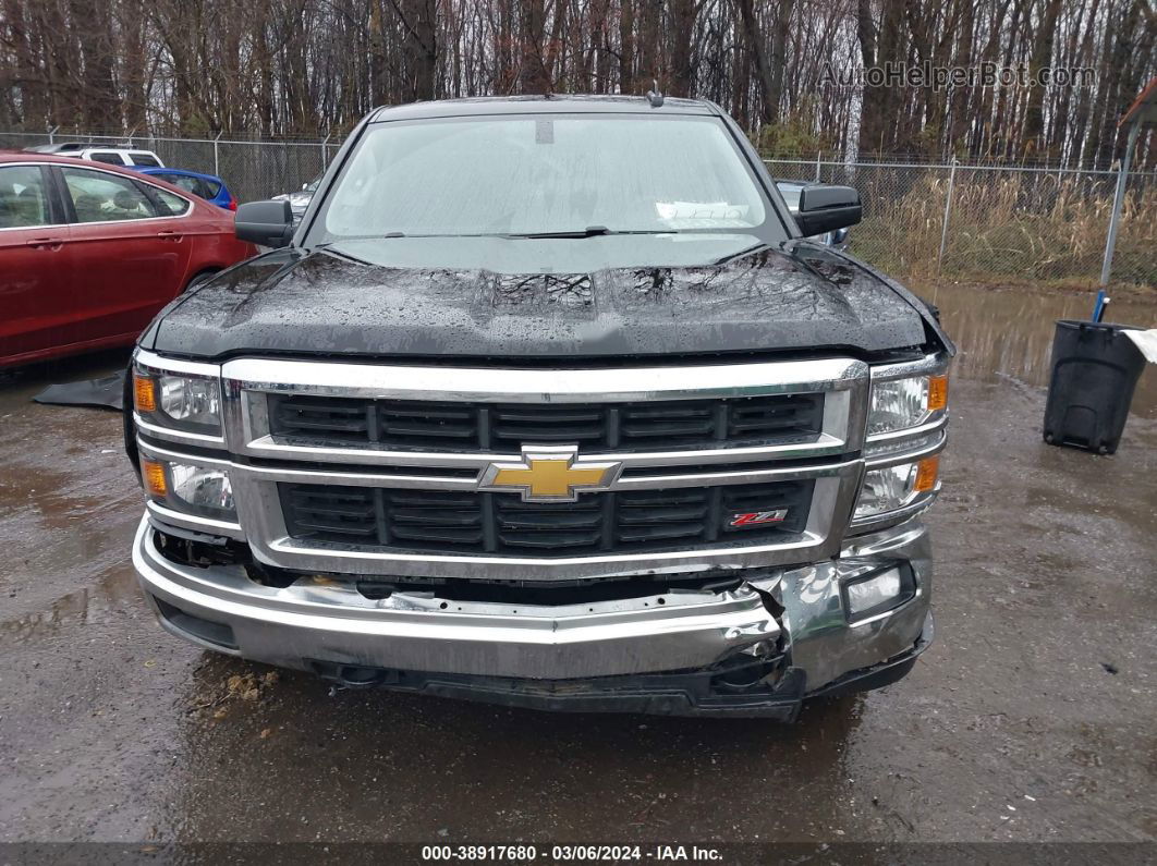 2015 Chevrolet Silverado 1500 2lt Black vin: 3GCUKREC4FG330747